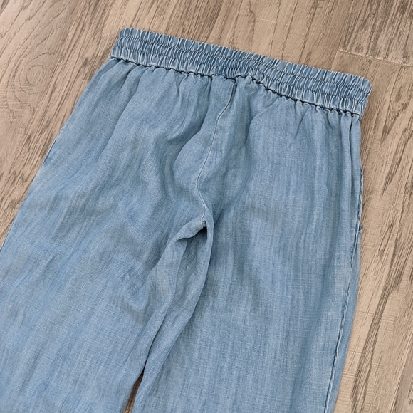 Aritzia Chambray Drawstring Jogger Pants - Picture 5 of 8